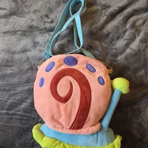 Gary The Snail (Spongebob Squarepants) Plush Crossbody Bag